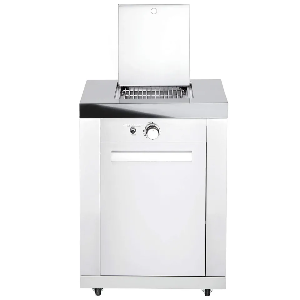 AllGrill GRILLZUBEHÖR Modul 3 Steakzone Anbau 4 kW Edelstahl