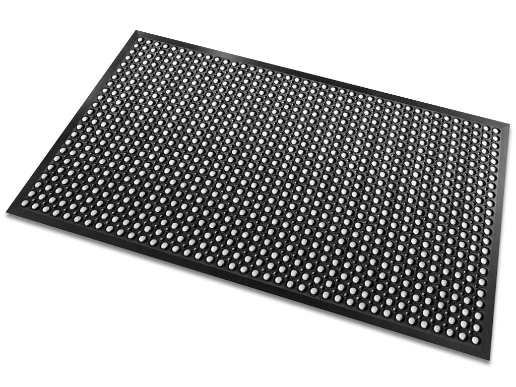 HPFloor Ringgummimatte Wabenmatte 90x150 cm 14 mm ölfest