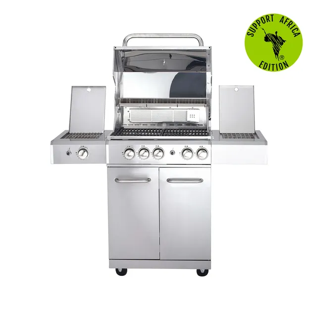 AllGrill Allrounder S2 Modular M Gasgrill Edelstahl 3 Brenner