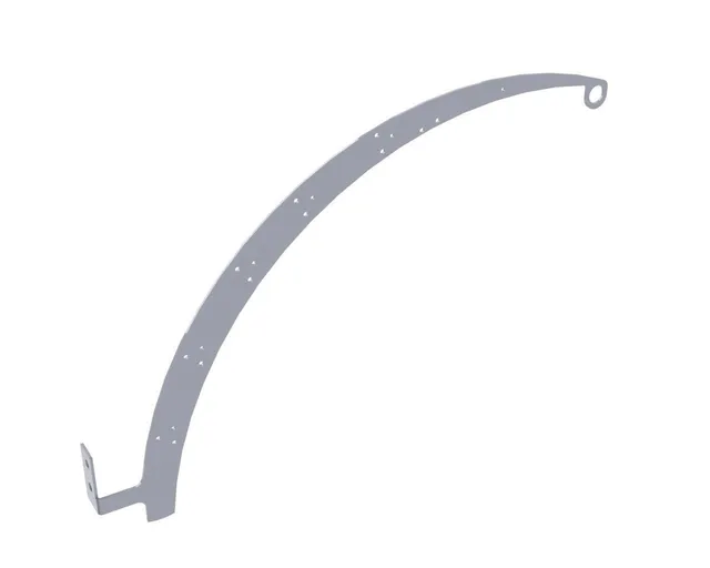 ChattenGlut Edelstahldesign Wandhalter 45cm ohne Stern
