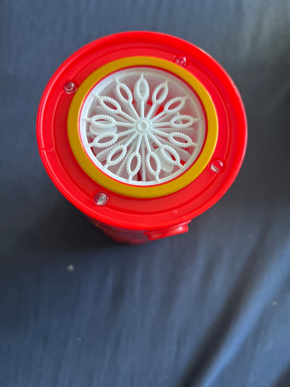 Ivtivfu Fireworks Seifenblasenmaschine 13 Löcher LED
