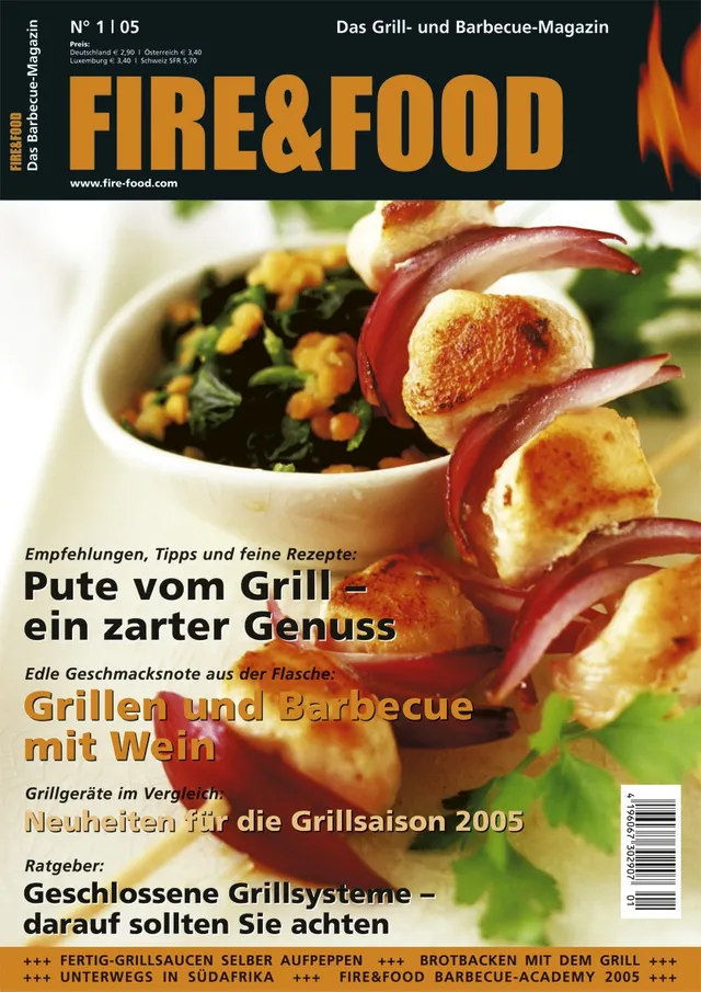 FIRE&FOOD 2005/01 Magazin Digitalausgabe PDF Grillen