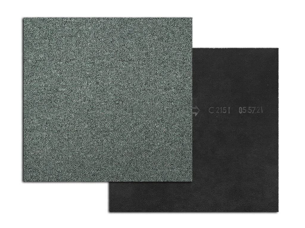 HPFloor Carpet Tiles Madison Teppichfliese 50x50 Grün Schlinge