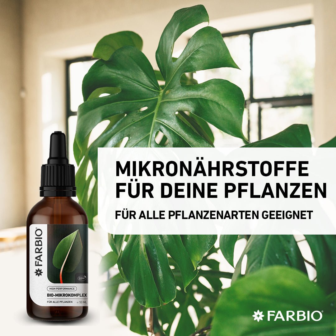 FARBIO Mikrokomplex Blattdünger Pflanzenstärkung 50ml bio