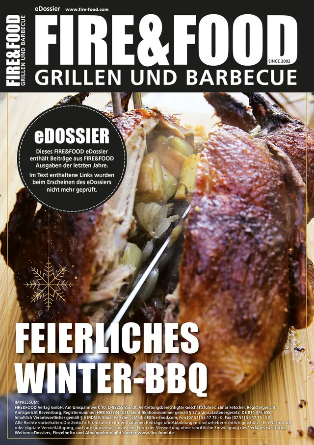 FIRE&FOOD eDossier Feierliches Winter-BBQ Grill 29 Seiten