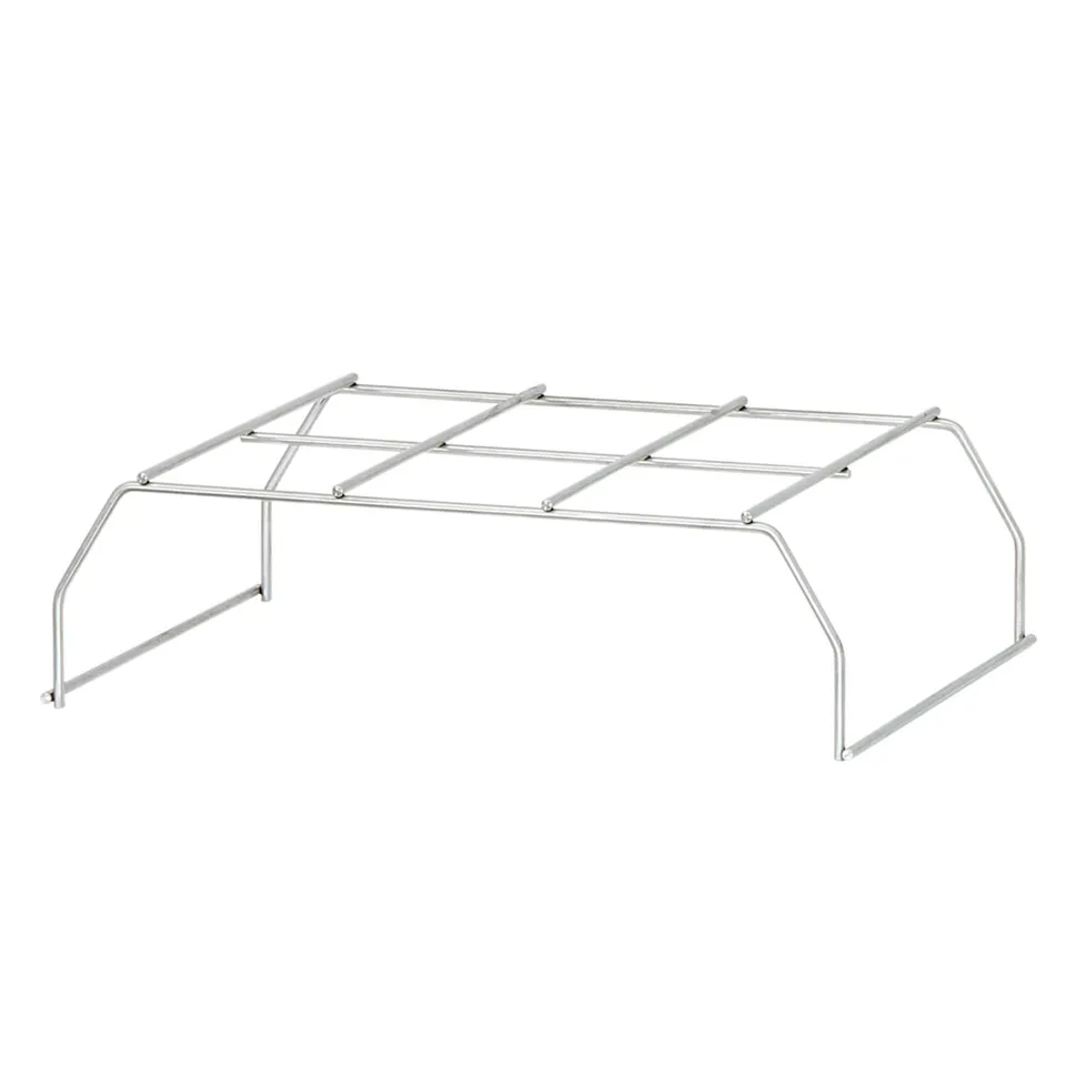 AllGrill MULTI-KULTI Pizzarack Edelstahl für 2 Pizzen