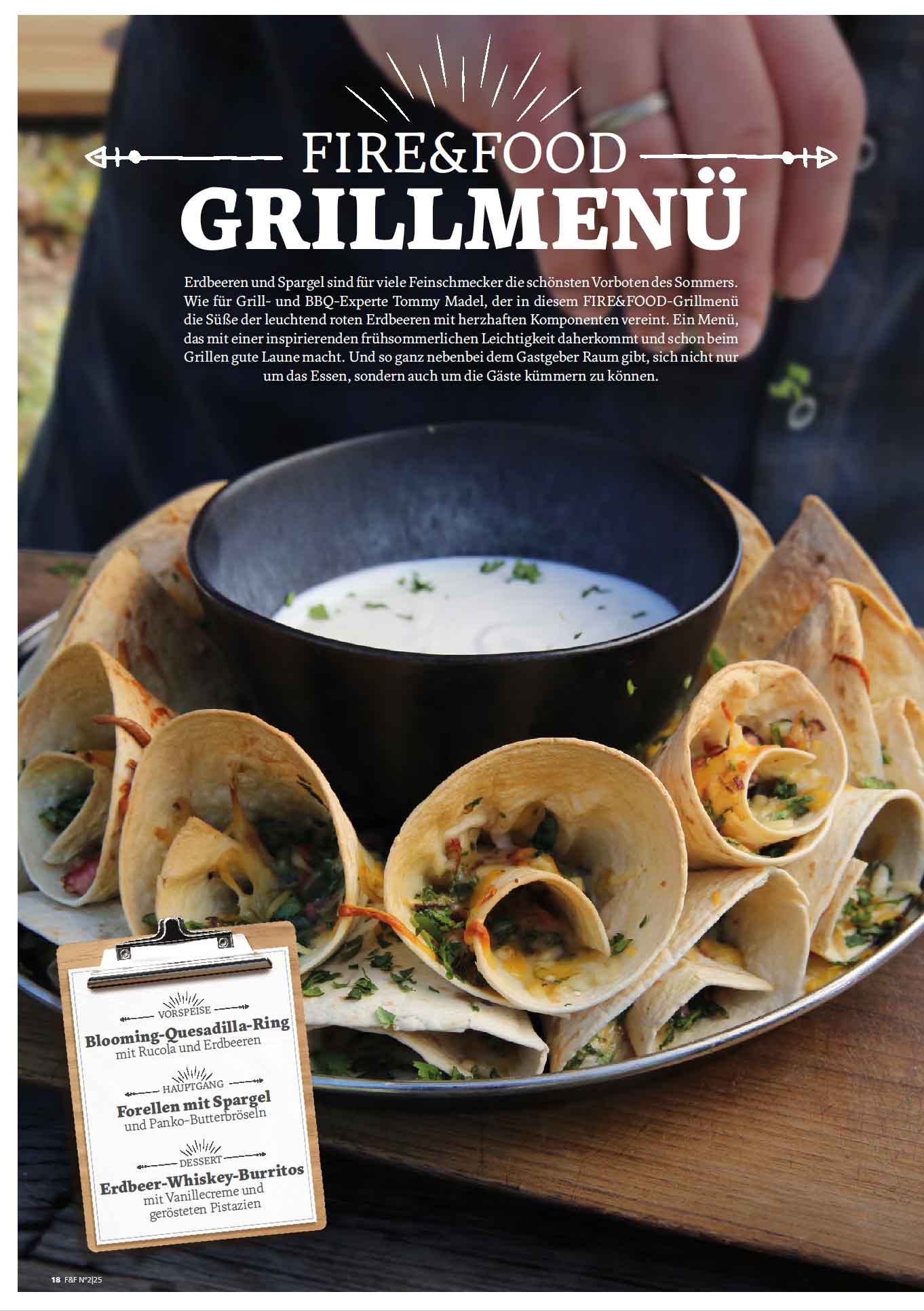 FIRE&FOOD Einzelausgaben 2025/02 Magazin Printausgabe international