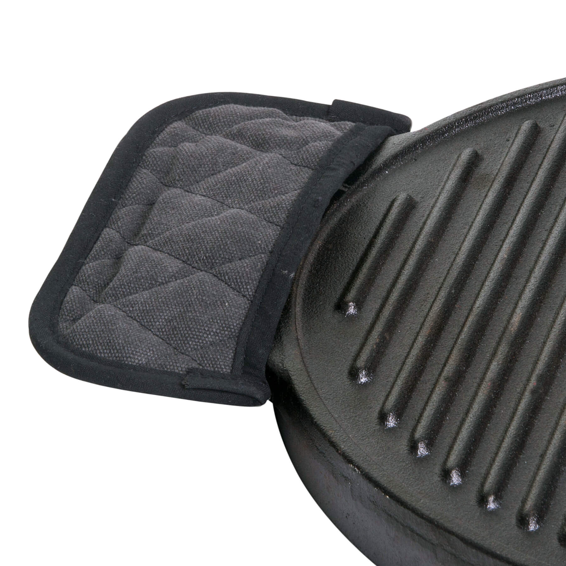 AllGrill Grillzubehör Hitze-Griffschutz klein 10x6 cm schwarz