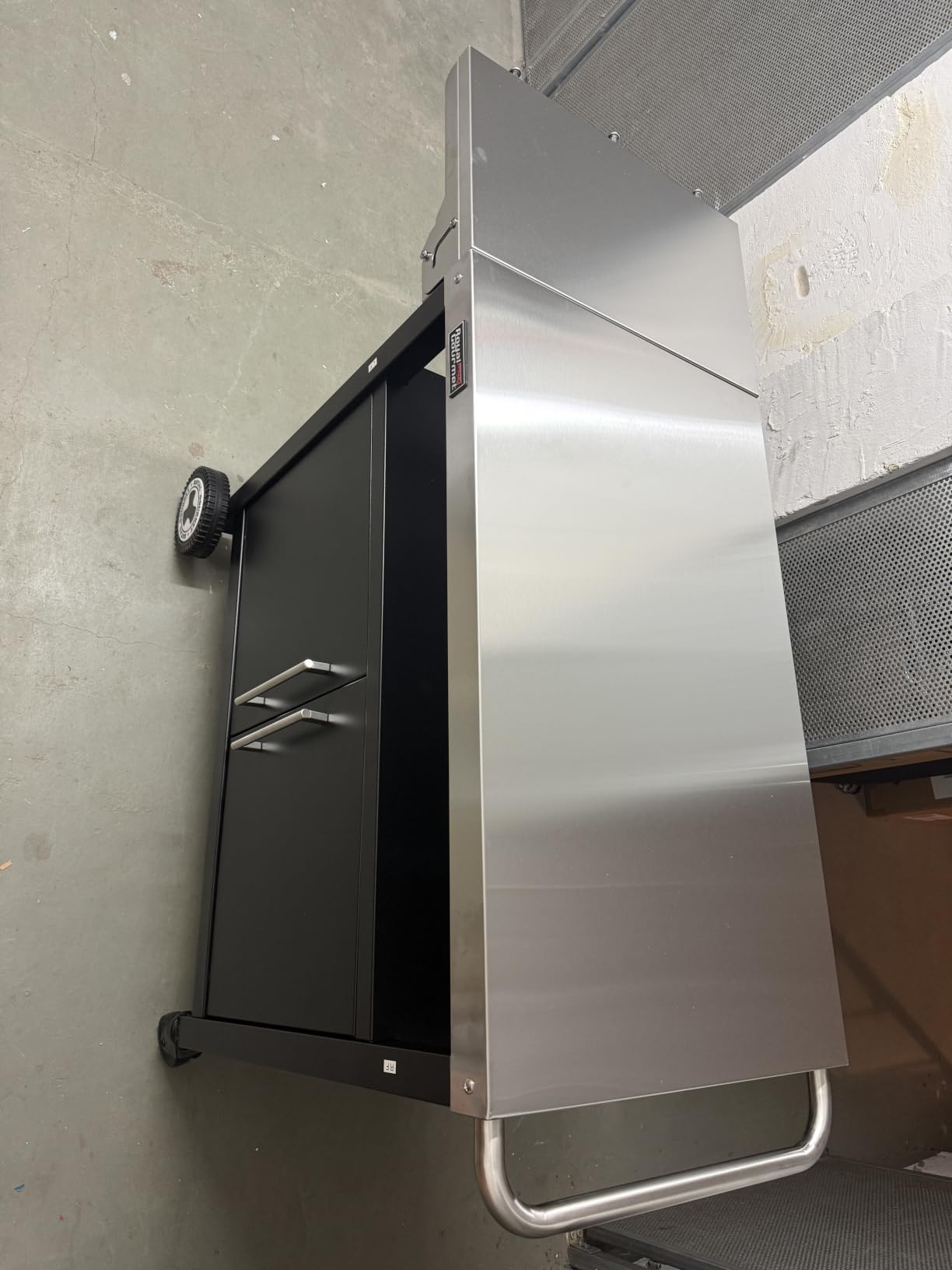 Royal Gourmet Grillwagen Servierwagen Edelstahl klappbar