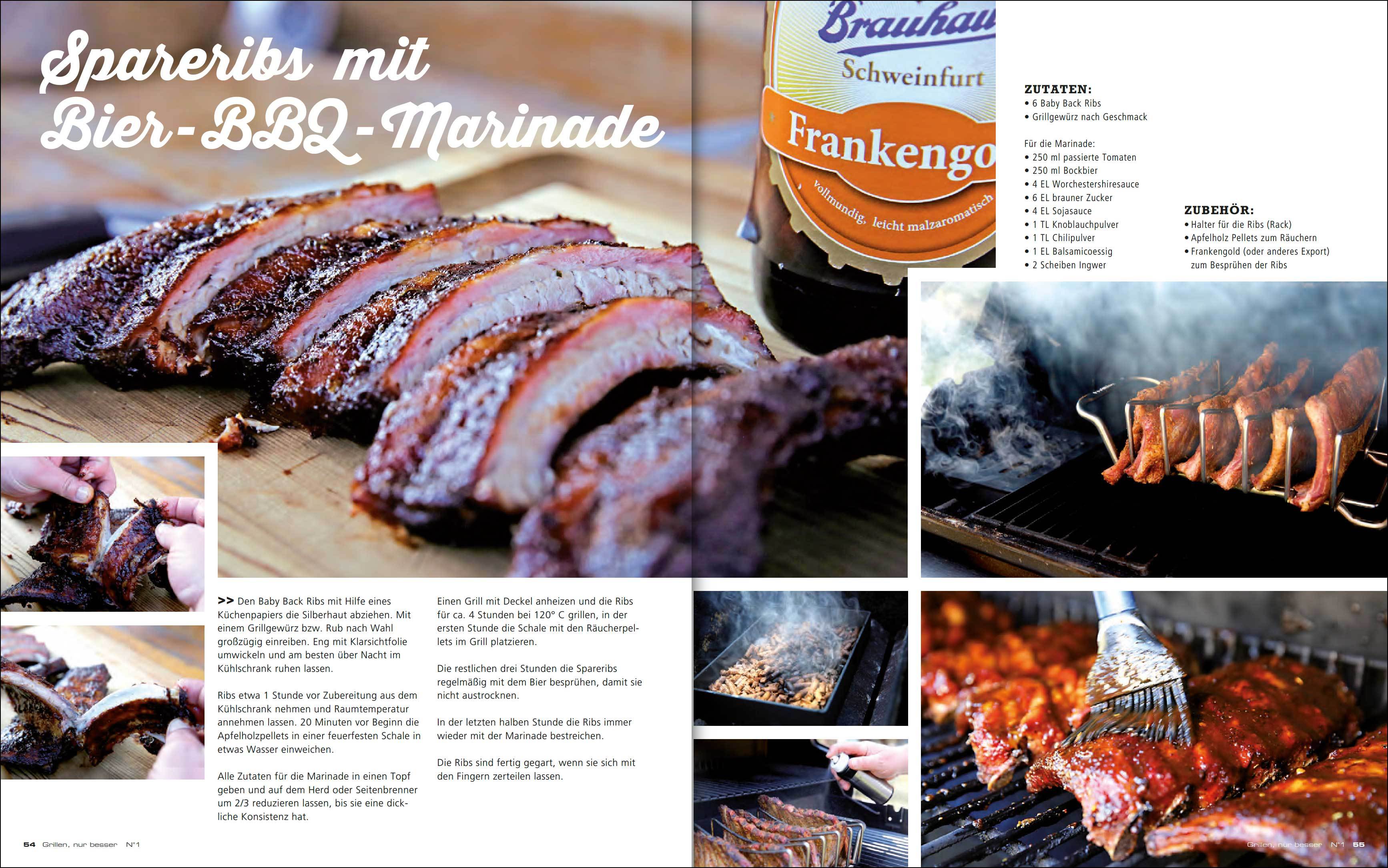 FIRE&FOOD Bücher Grillen nur besser No.1 Grillbuch gebunden