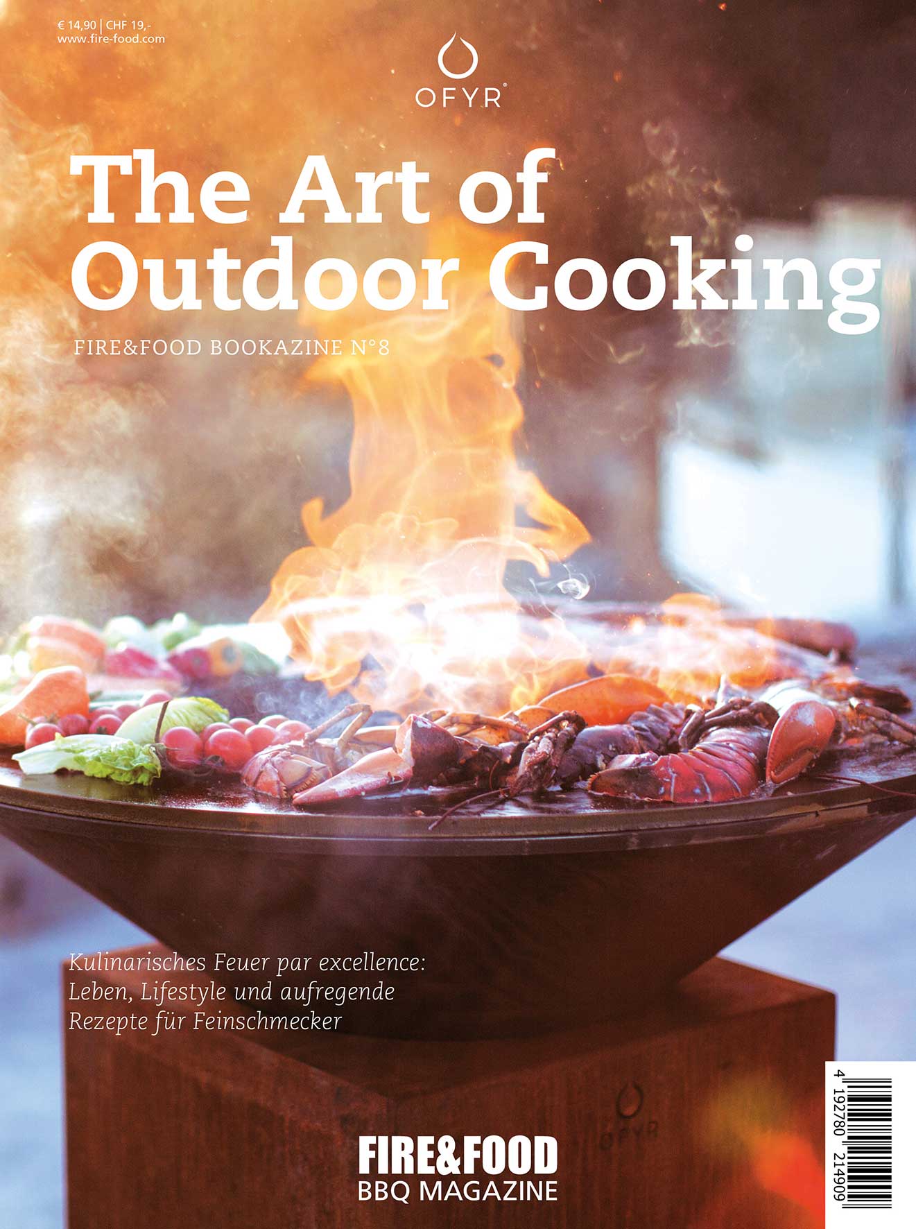 FIRE&FOOD Bookazine No.8 Outdoor Cooking Printausgabe OFYR