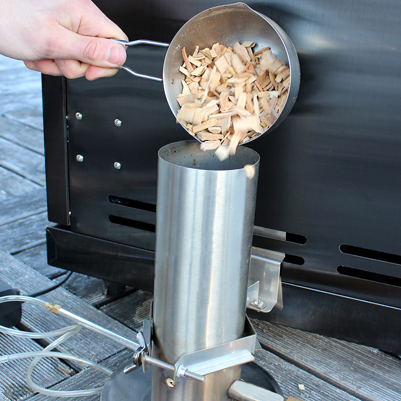 AllGrill Smokesystem mit Halterung Chef Allrounder Modular Smoker