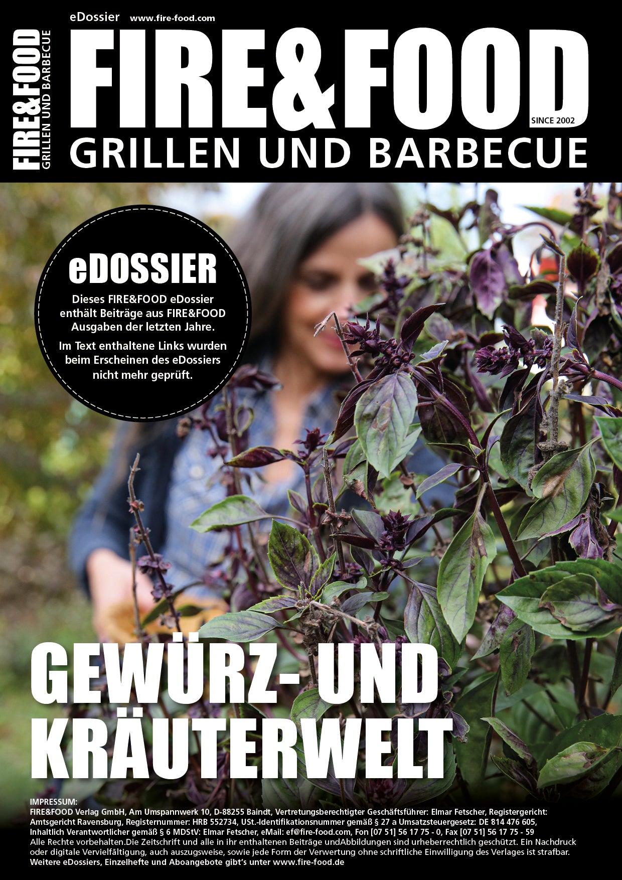 FIRE&FOOD eDossier Gewürz- und Kräuterwelt PDF 74 Seiten
