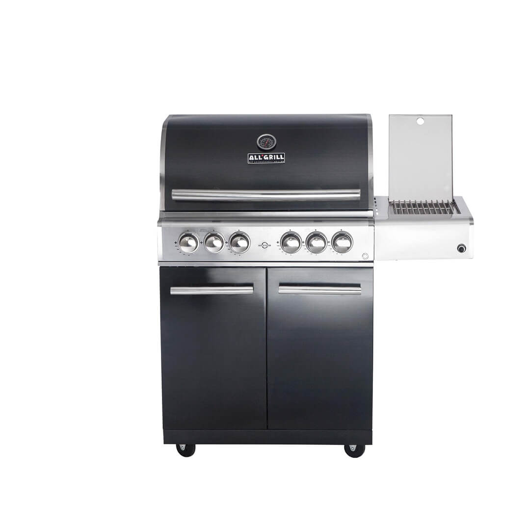 AllGrill Chef Modular L Black Gasgrill Edelstahl 4 Brenner