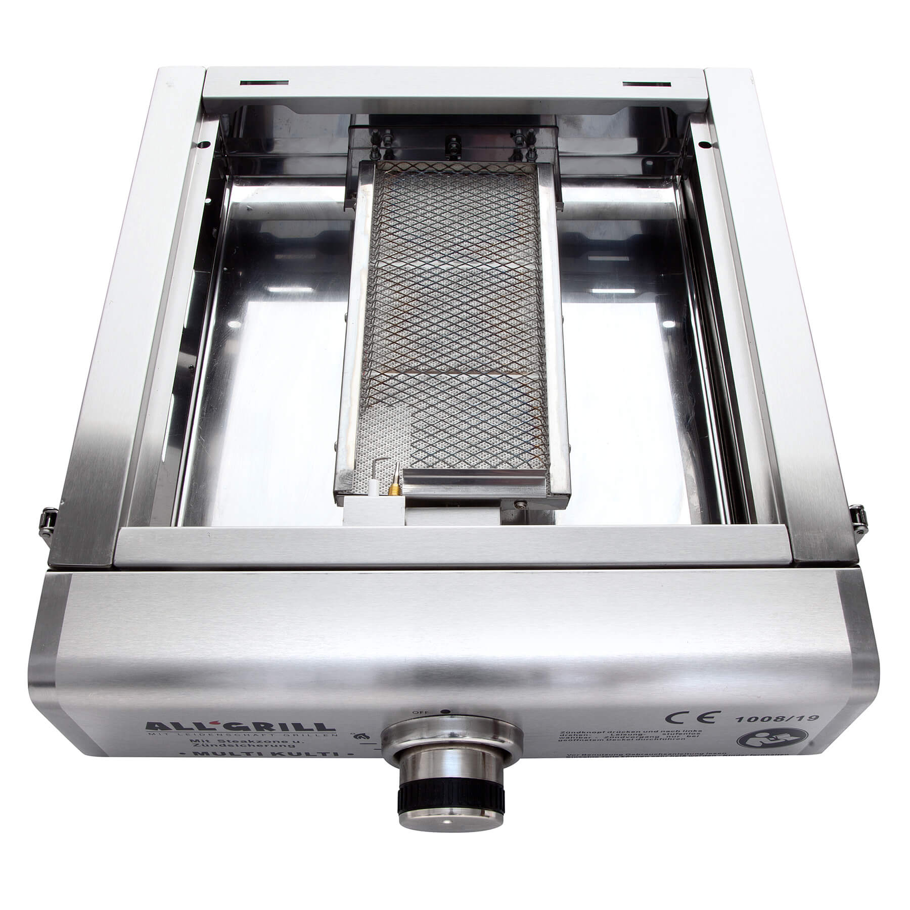 AllGrill MULTI-KULTI Gasgrill mit Steakzone Edelstahl