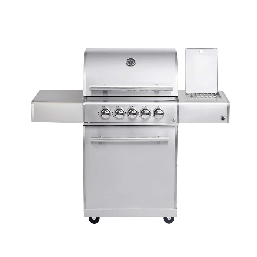 AllGrill Chef Modular S11 Gasgrill Edelstahl M mit Seitenkocher