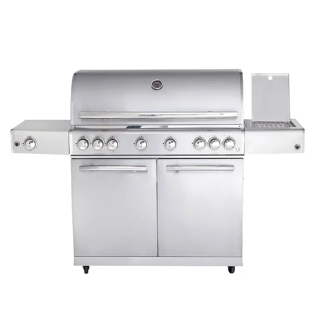 AllGrill Chef Modular S5 XL Gasgrill Edelstahl 6-flammig 27,7 kW