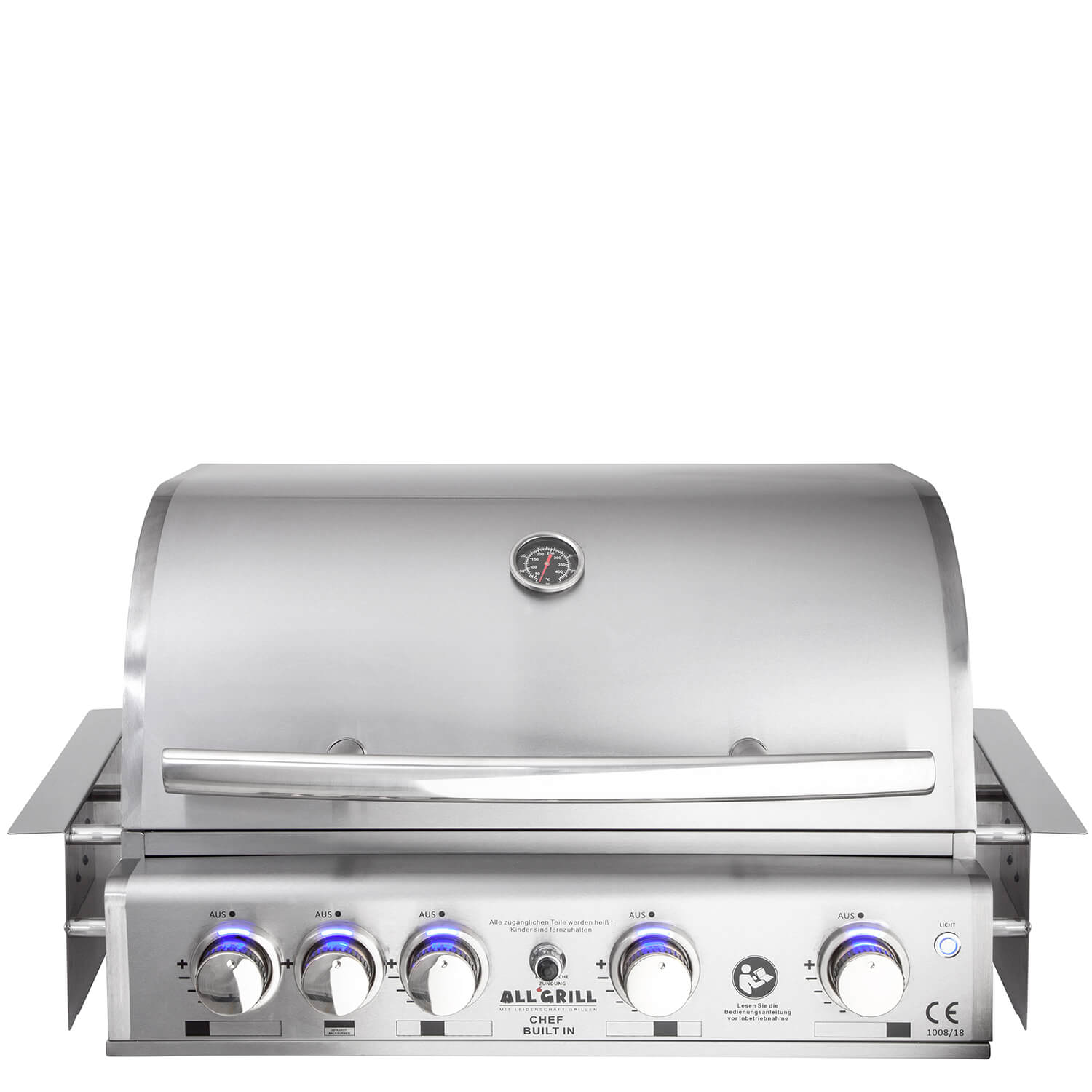 AllGrill Chef Built-In Top-Line L Einbaugrill Edelstahl 17,5 kW