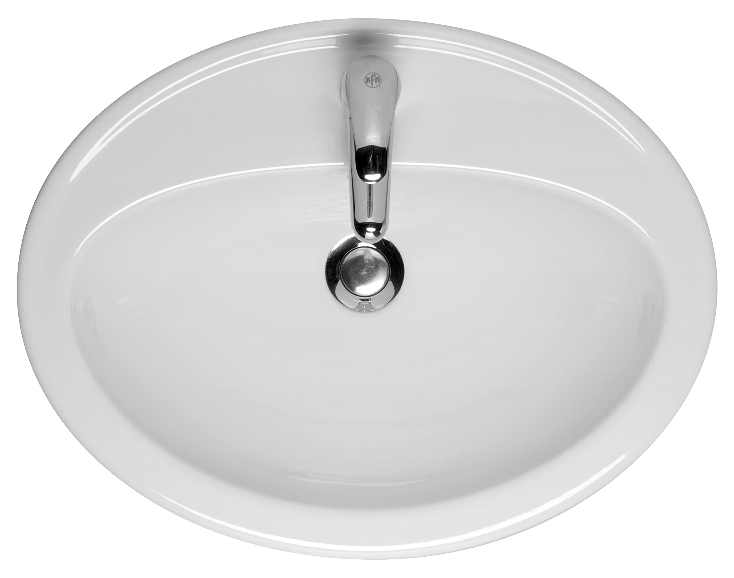 Cersanit Calla 54 Unterbauwaschbecken Keramik 53,5x41 Weiß