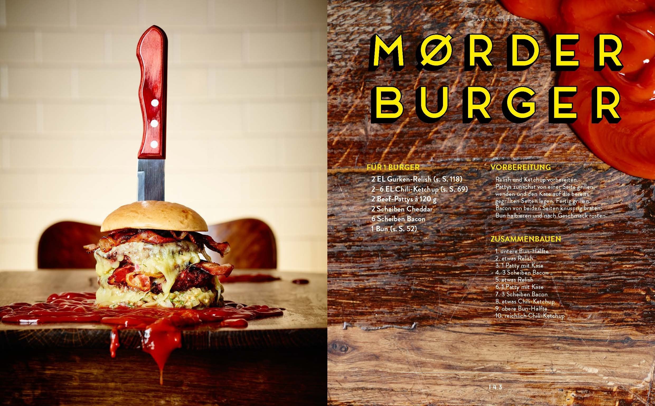 Die Fette Kuh Das Fette Buch Burgerbuch Hardcover 240S