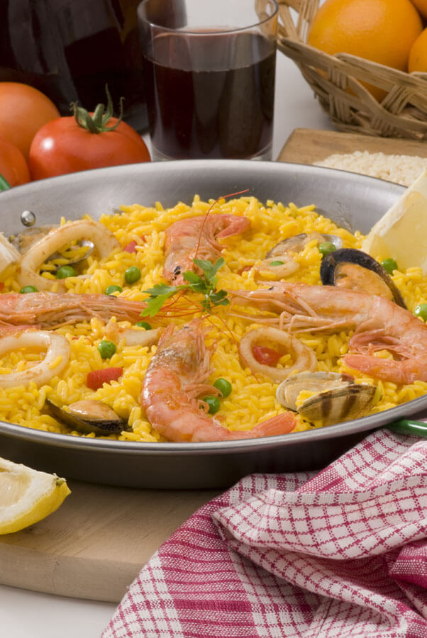 PAELLA WORLD Comfort-Line-Set Paellapfanne 46 cm 9 kW