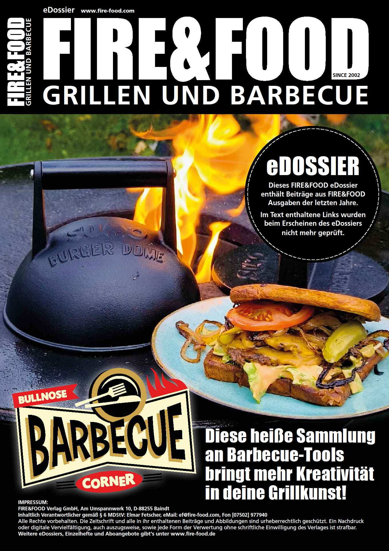FIRE&FOOD eDossier Bullnose Barbecue Corner PDF 15 Seiten