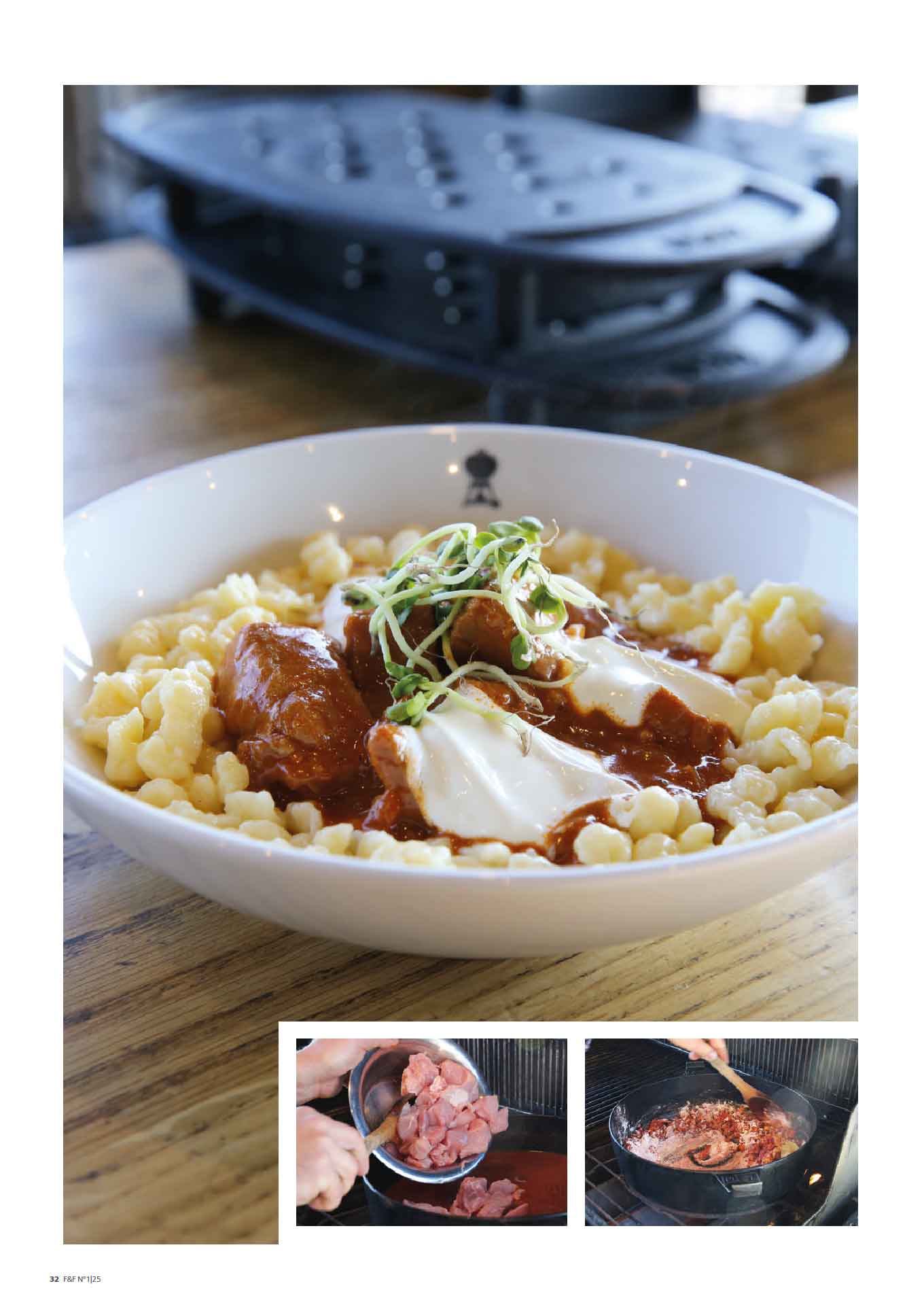 FIRE&FOOD 2025/01 Einzelausgabe Magazin Printausgabe