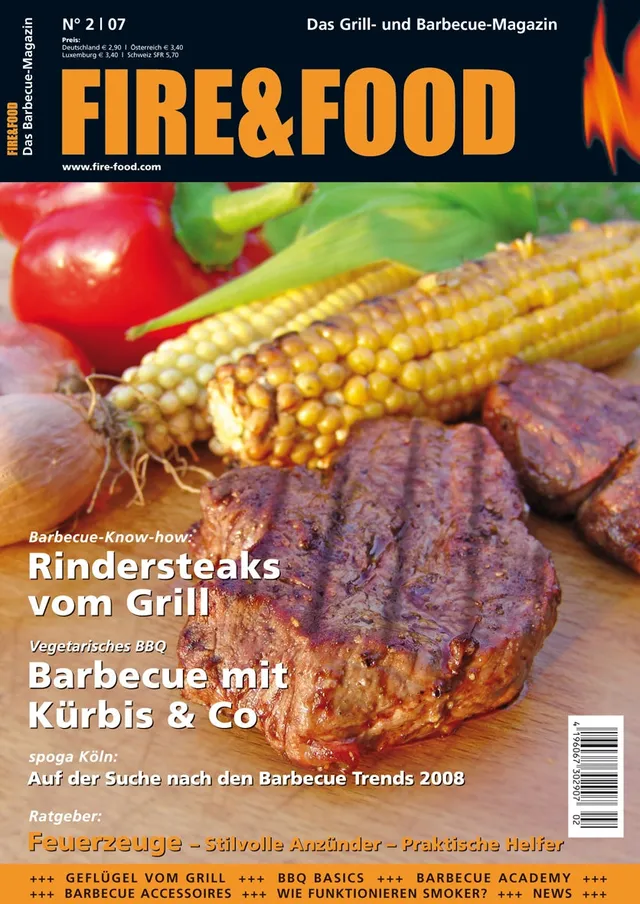 FIRE&FOOD 2007/02 Magazin Digitalausgabe Geflügel Steak