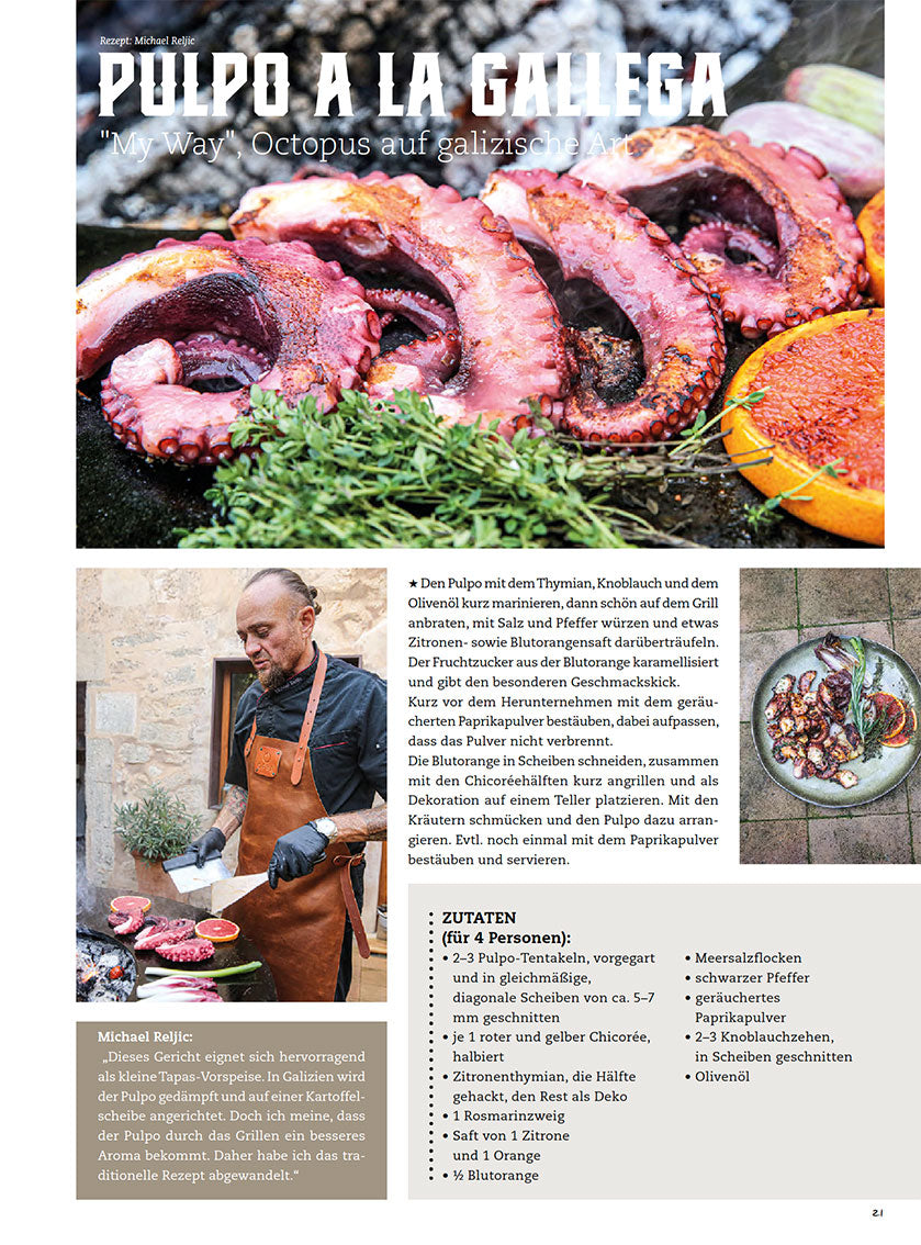 FIRE&FOOD Bookazine No.8 Outdoor Cooking Printausgabe OFYR