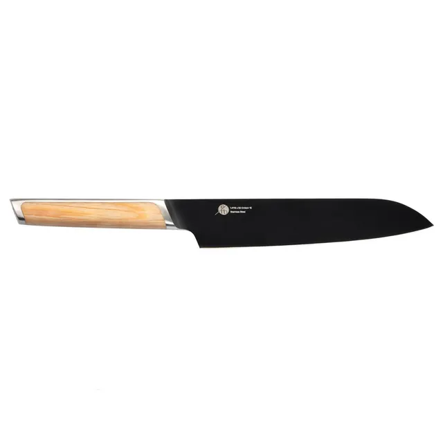 Everdure Santoku S2 Küchenmesser 222mm Titan Pakkaholz