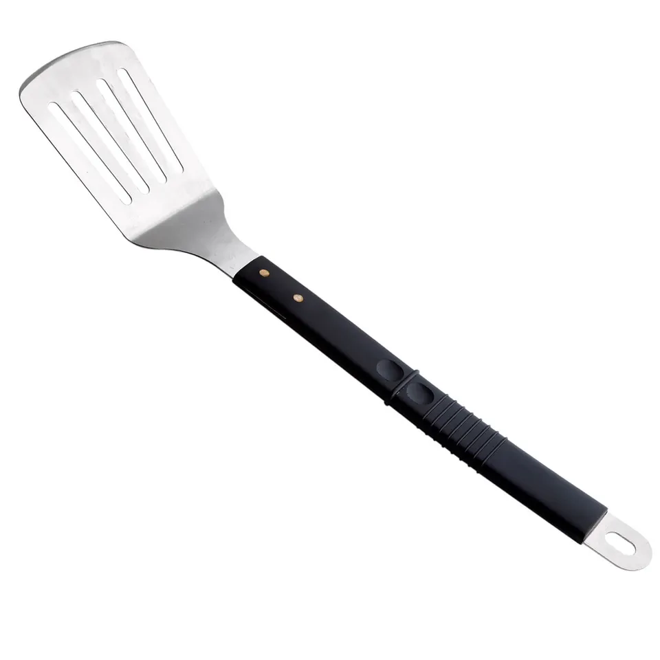 AllGrill Grillzubehör Edelstahlwender 48 cm Kunststoffgriff