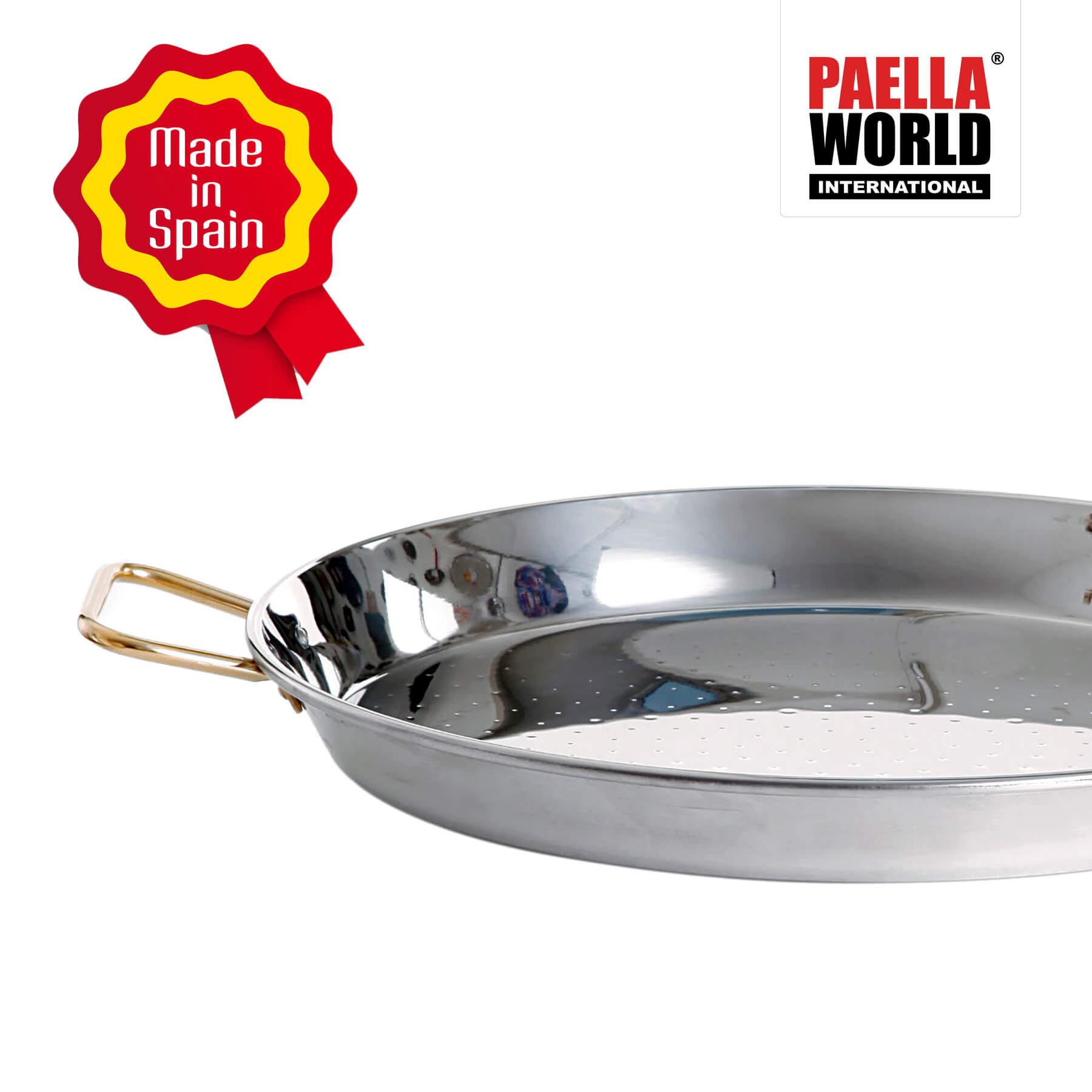 AllGrill Paella World Paellapfanne 65 cm Edelstahl