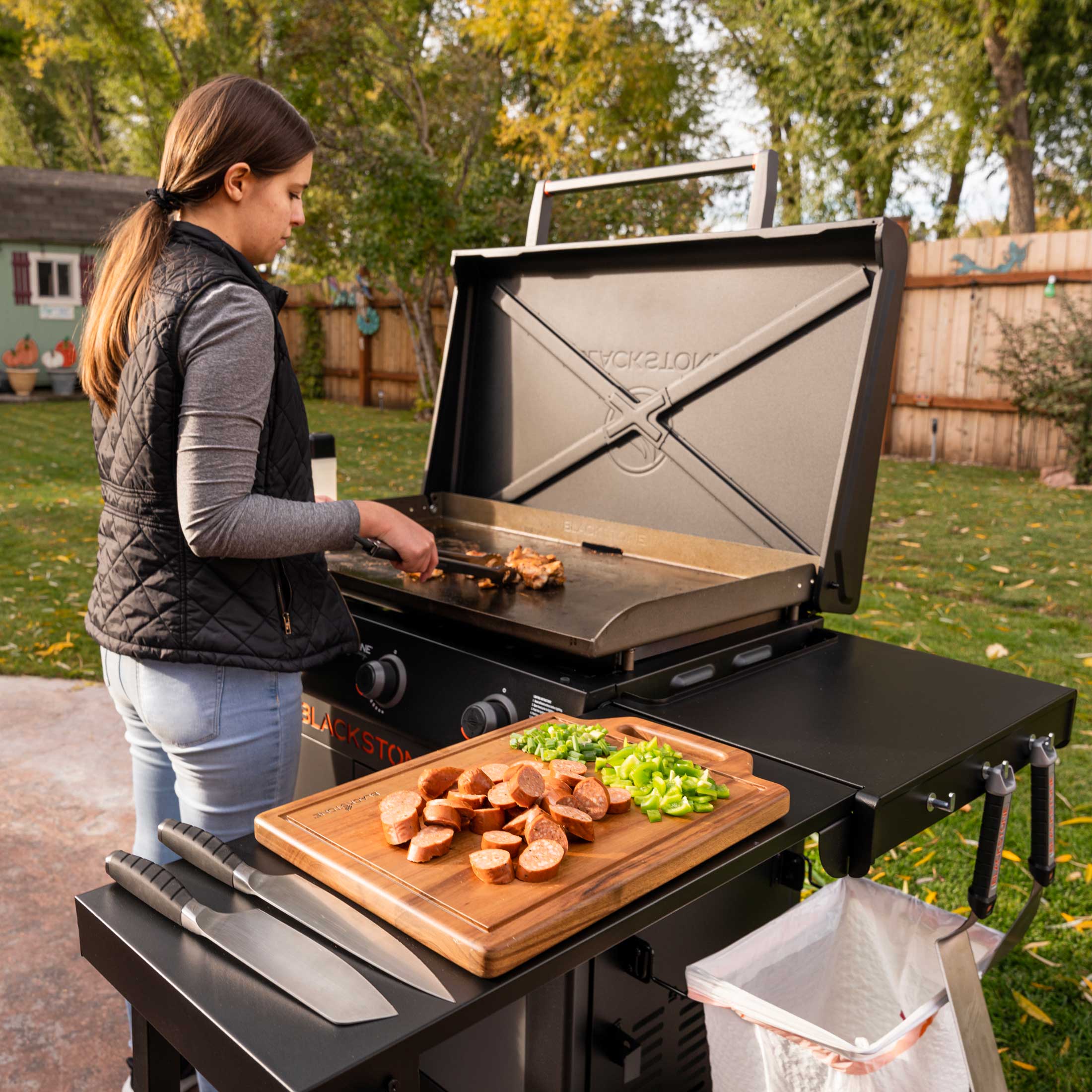 Blackstone 36 Griddle Grillstation mit Klapptisch