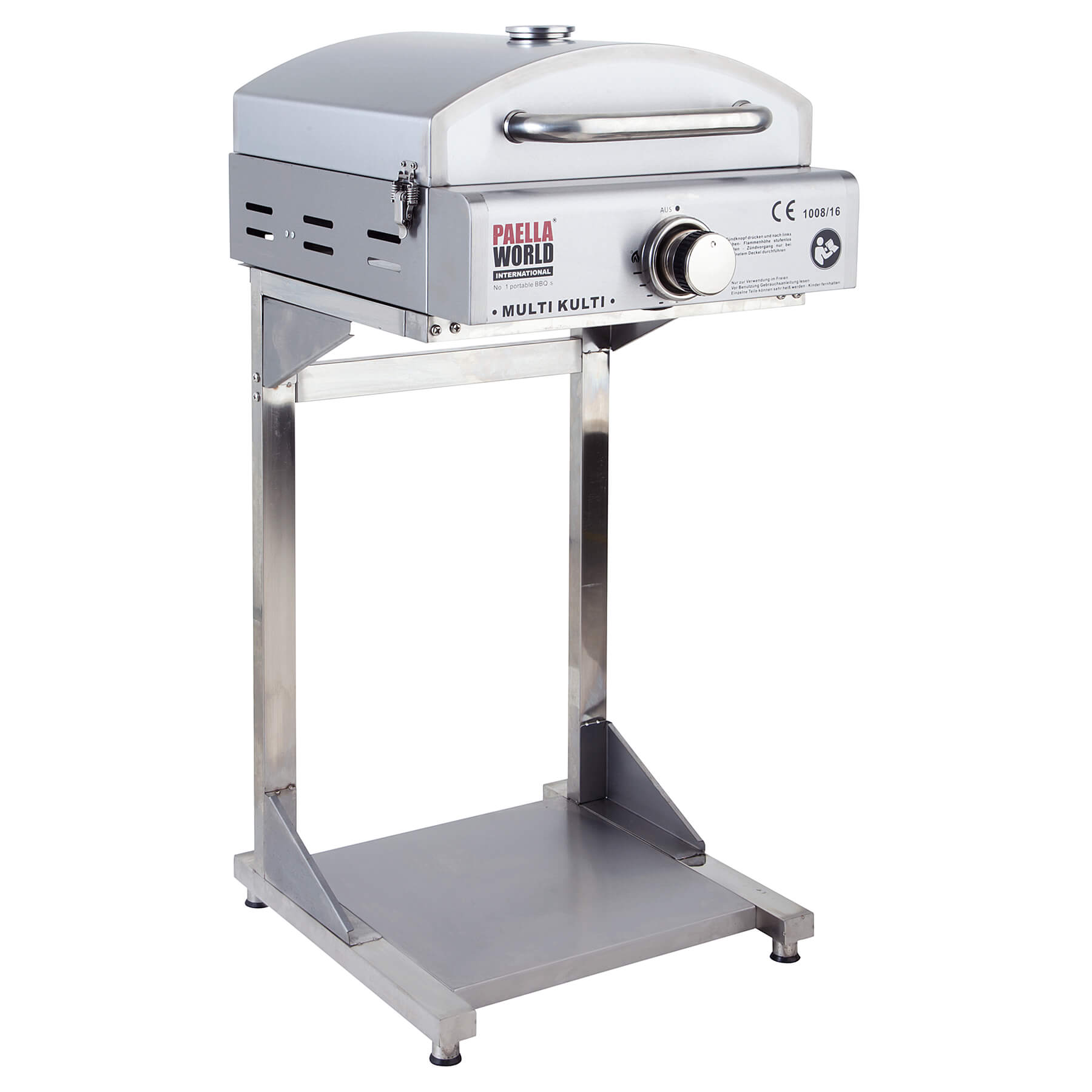 AllGrill MULTI-KULTI Unterbau Edelstahl 83 cm Arbeitshöhe