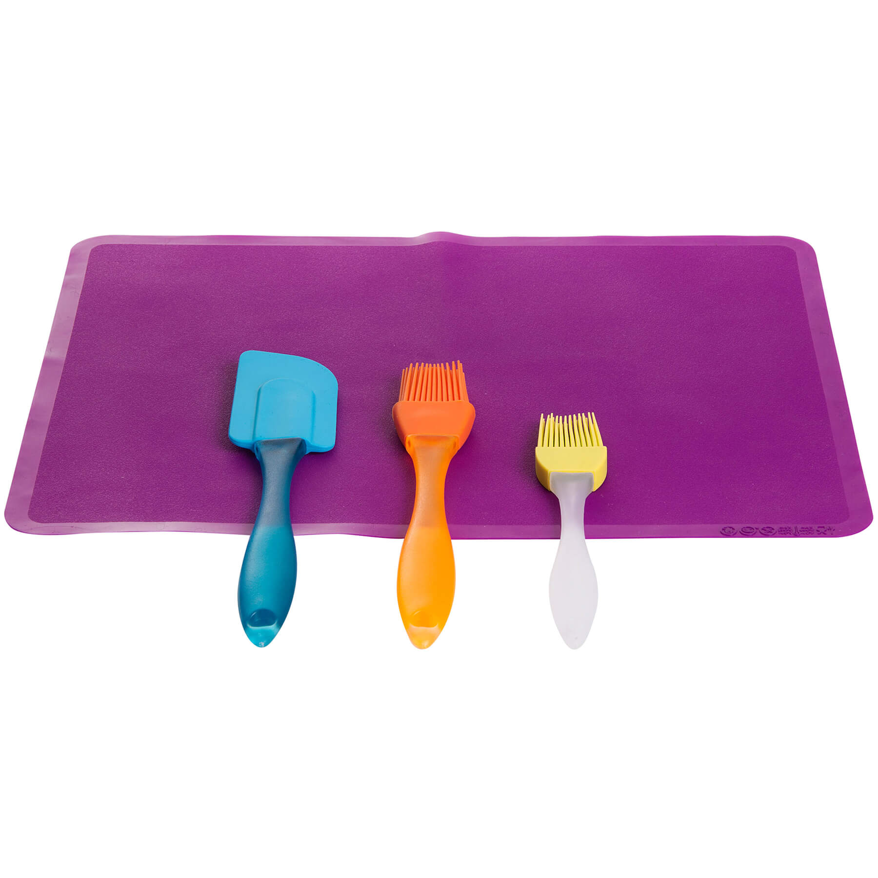 AllGrill Grill- & Back-Set Silikon 4-tlg mit Matte