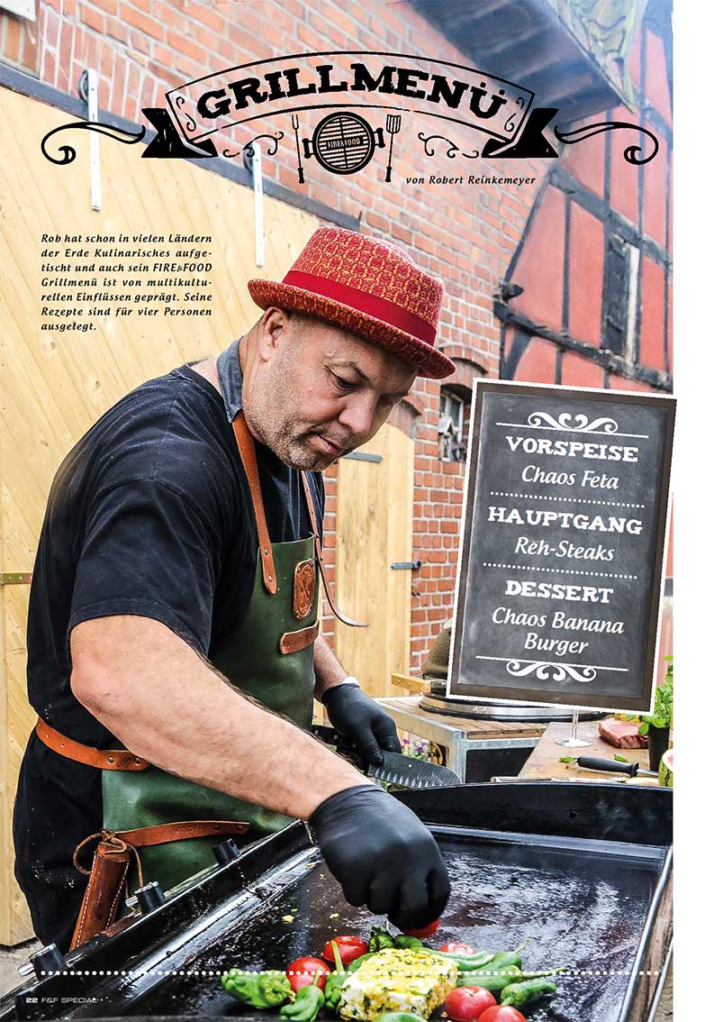 FIRE&FOOD Specials Special No.5 Grillmenü Digitalausgabe PDF