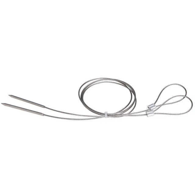 AllGrill Grillspieße 2er Set flexibel Edelstahl 72 cm