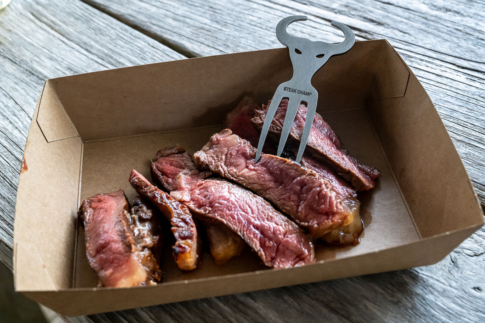 FIRE&FOOD Mini Bull Forks BBQ Snack Gabeln 10er-Set