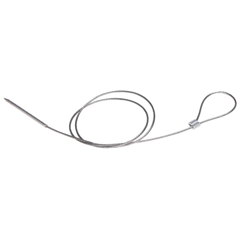 AllGrill Grillzubehör Grillspieß flexibel 72 cm Edelstahl