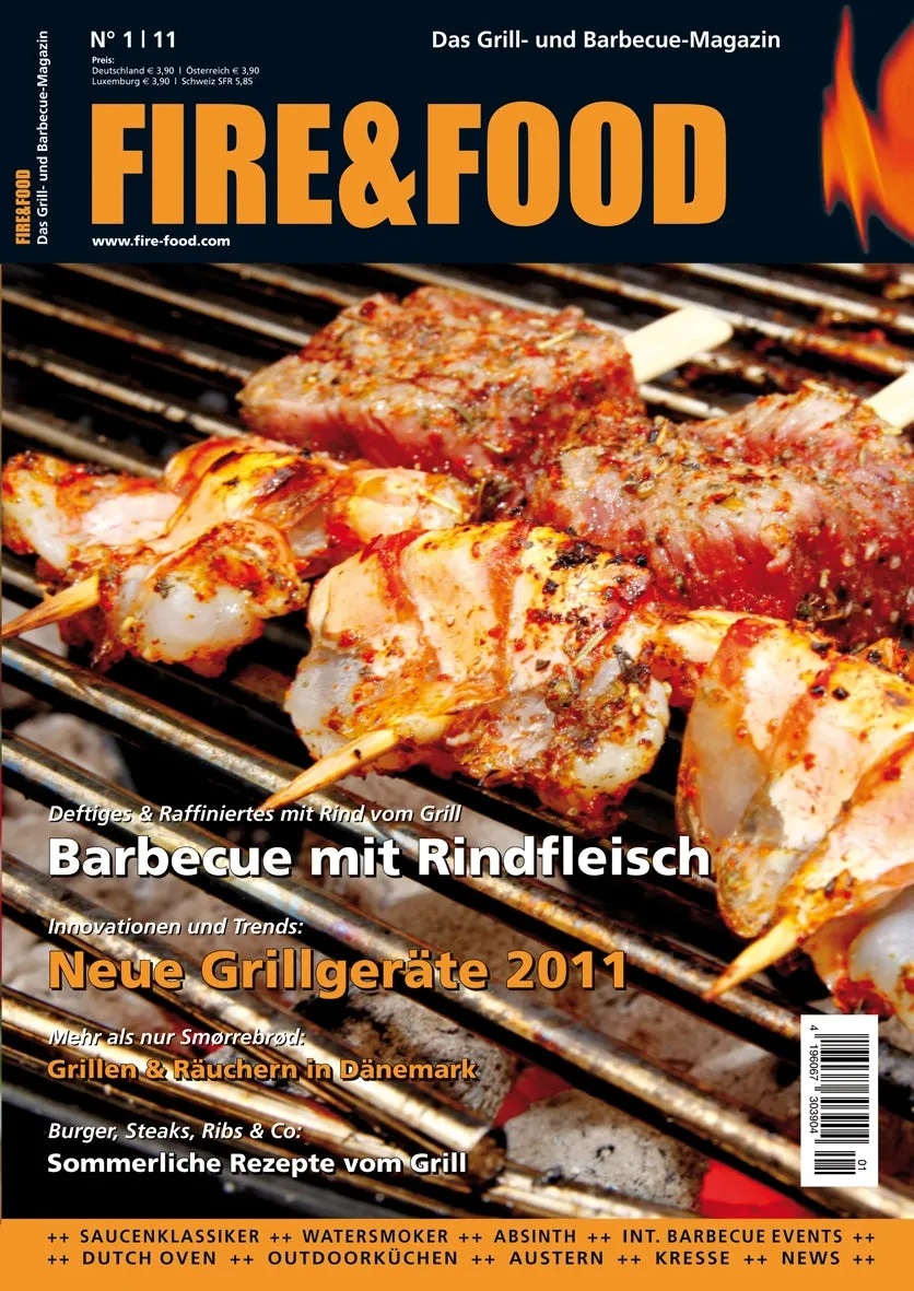 FIRE&FOOD 2011/01 Magazin PDF Rind Grillen Räuchern