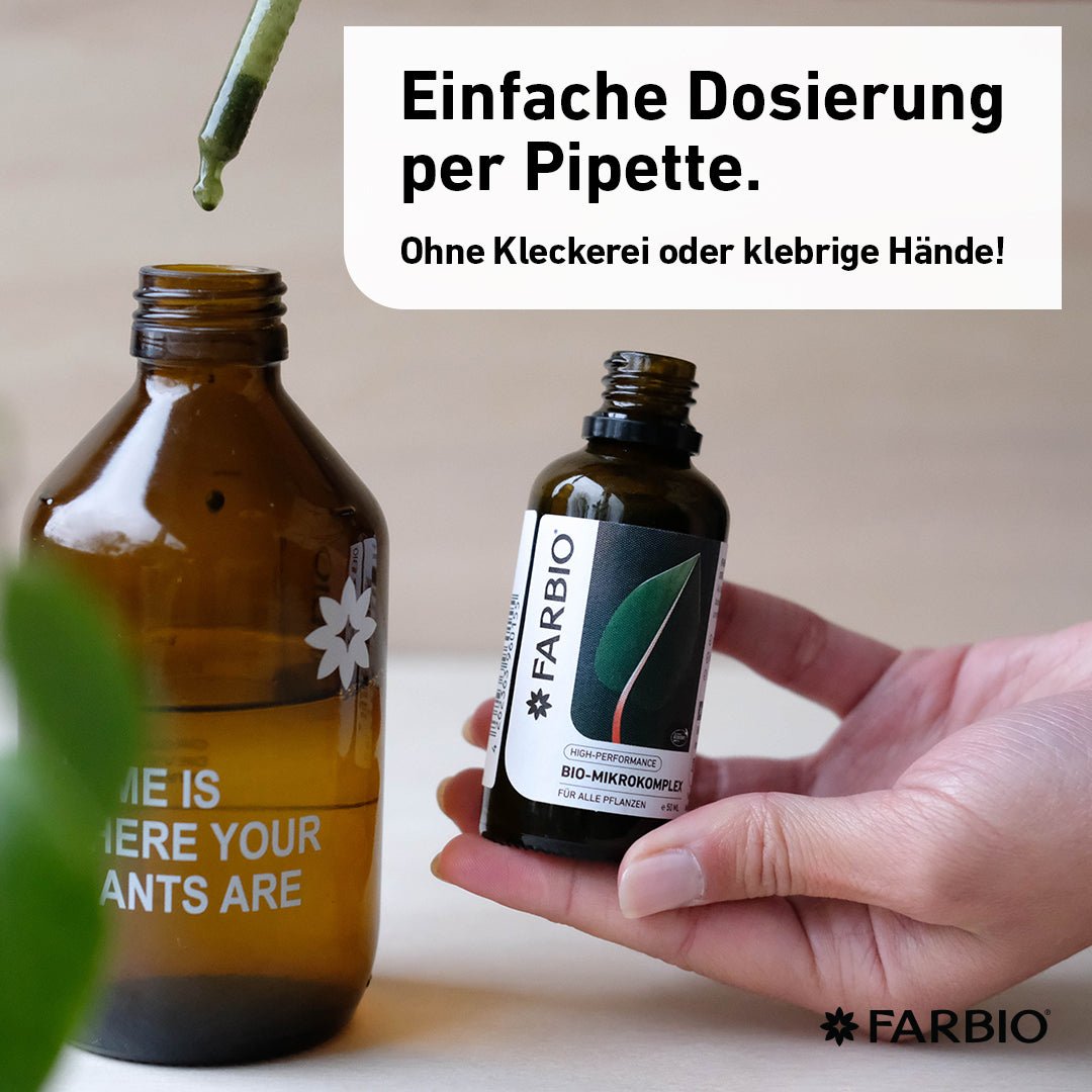 FARBIO Mikrokomplex Blattdünger Pflanzenstärkung 50ml bio
