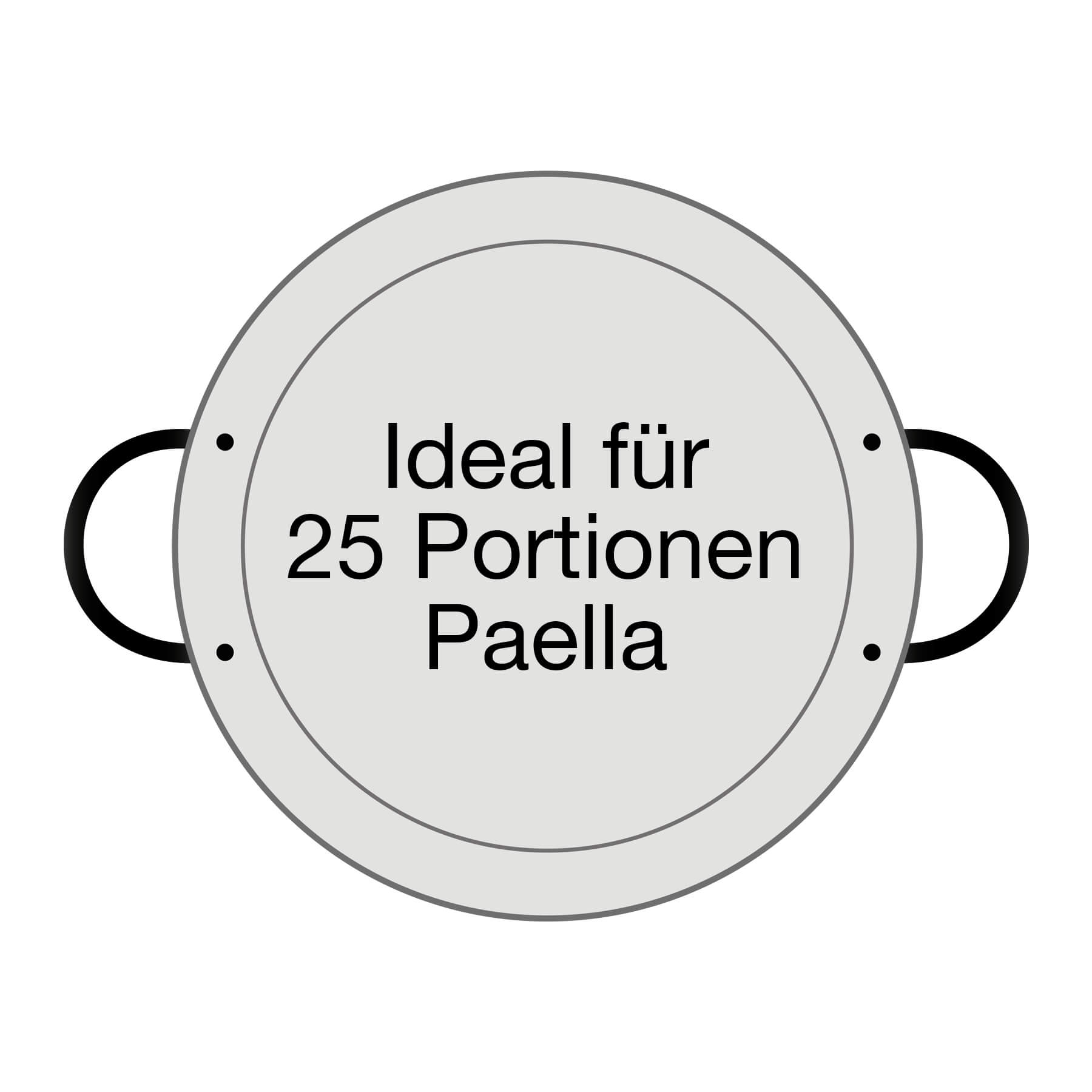 AllGrill Paella World Pfanne Edelstahl Ø70 cm Valenciana