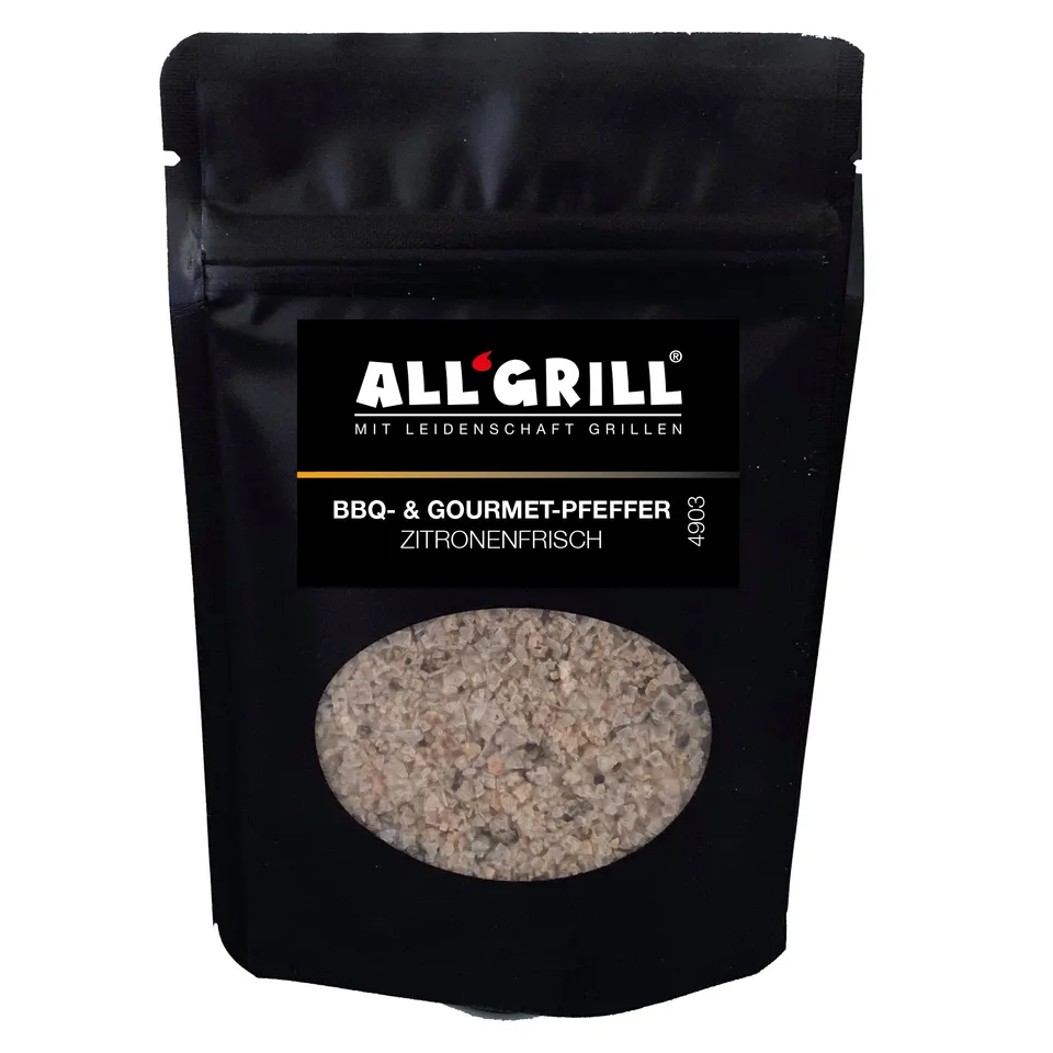 AllGrill Zitronenfrisch BBQ-Pfeffer 60g für Fisch