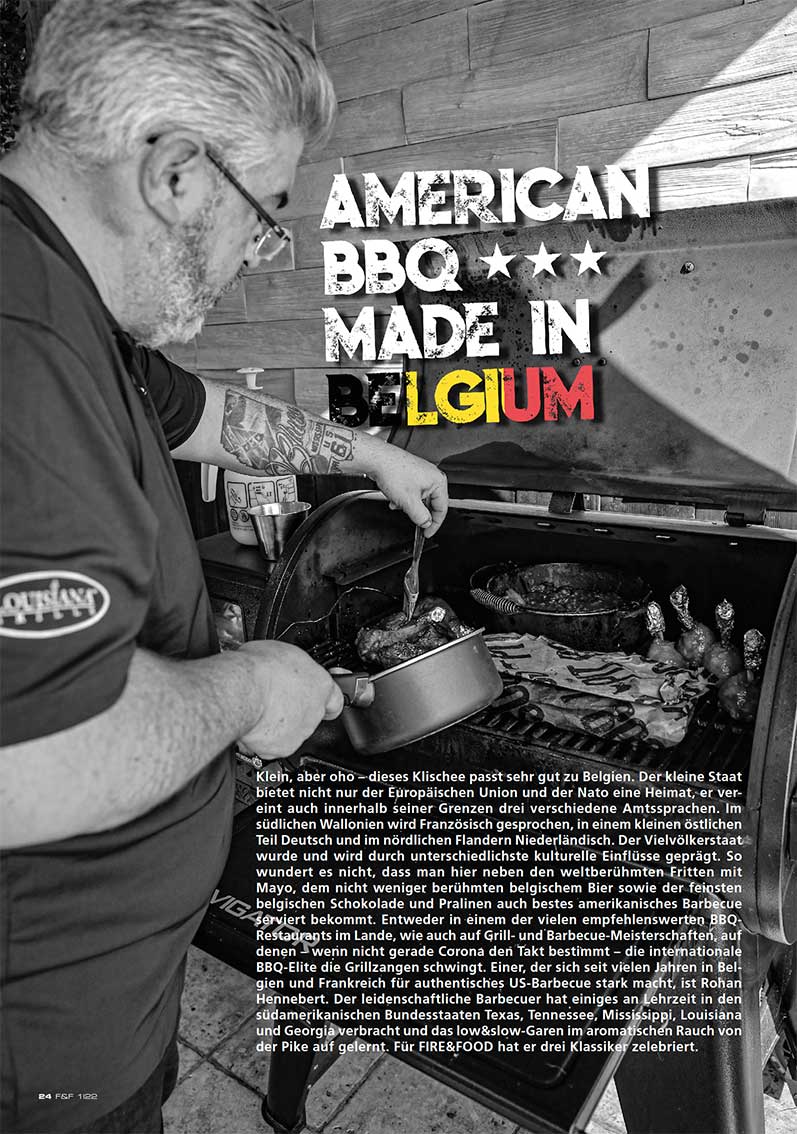 FIRE&FOOD Einzelausgaben 2022/01 Magazin Printausgabe Grillrezepte