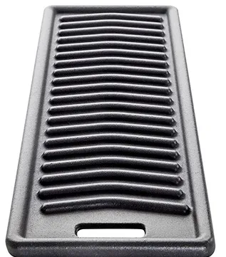 AllGrill Grillzubehör Gussgrillplatte 15x46 cm für Chef S