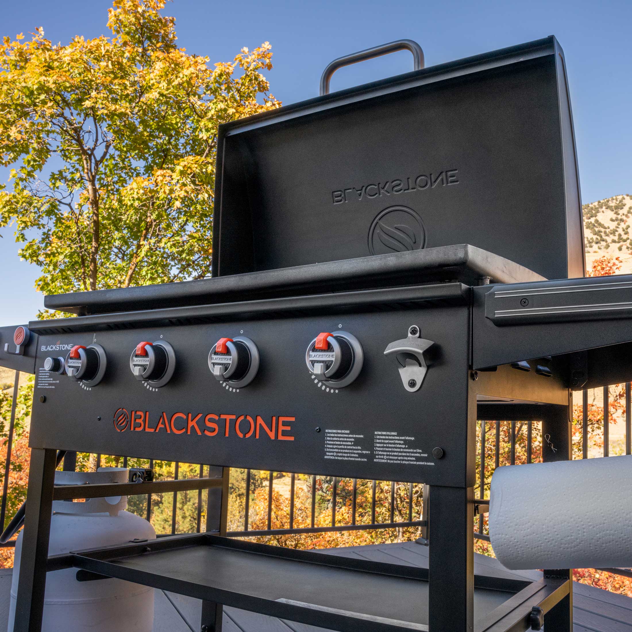 Blackstone 36 Griddle Grillstation Gas 4 Brenner mit Deckel 2151EU