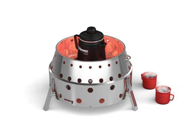 Petromax Atago Grill Ofen Herd Feuerschale Edelstahl Set