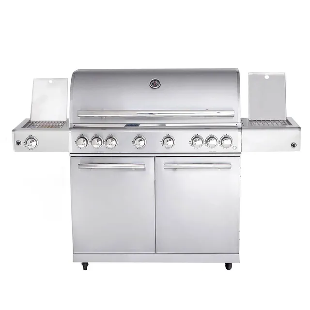 AllGrill Chef Modular S4 XL Gasgrill Edelstahl 6-Brenner
