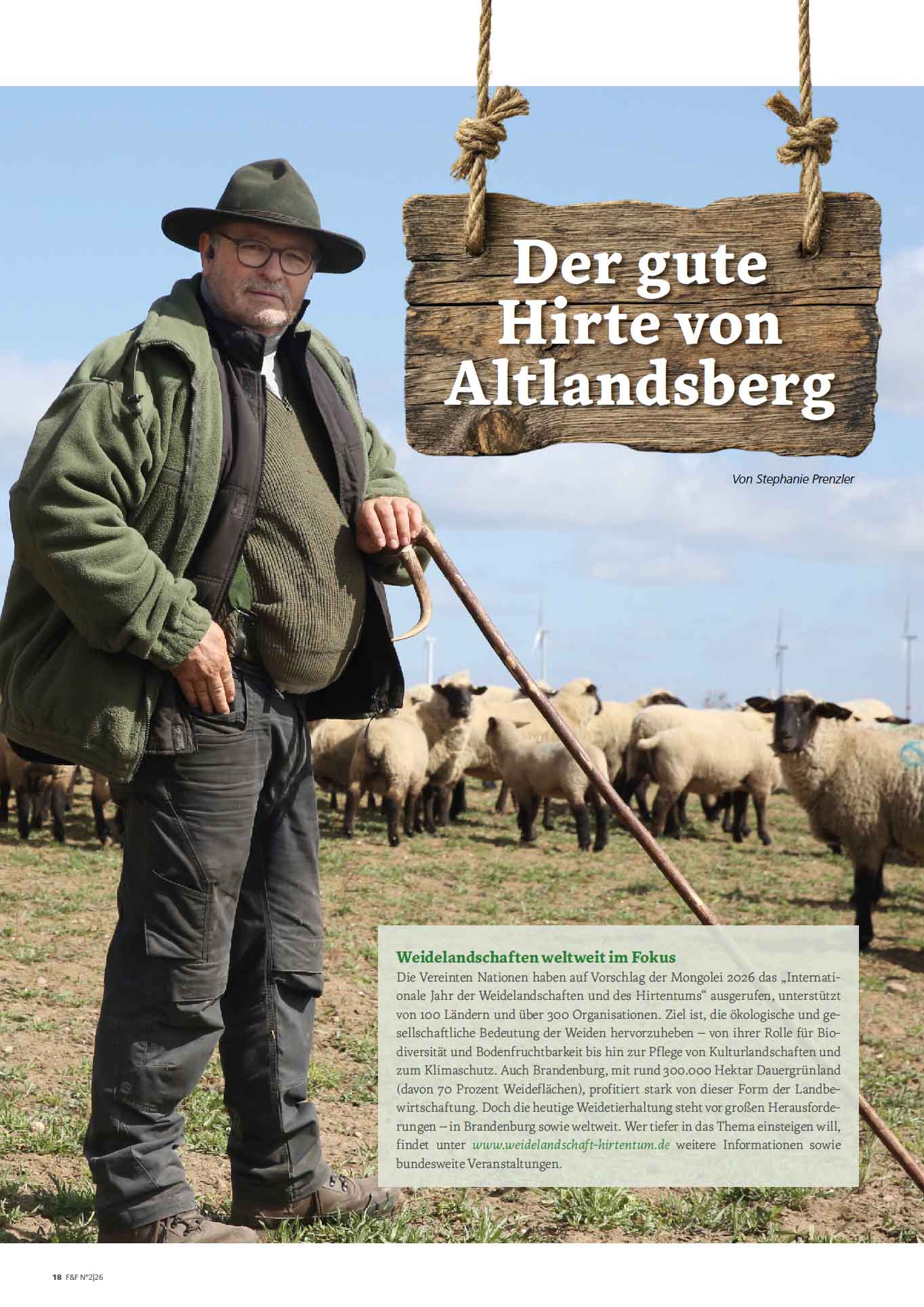 FIRE&FOOD 2026/02 Einzelausgabe Magazin Printausgabe
