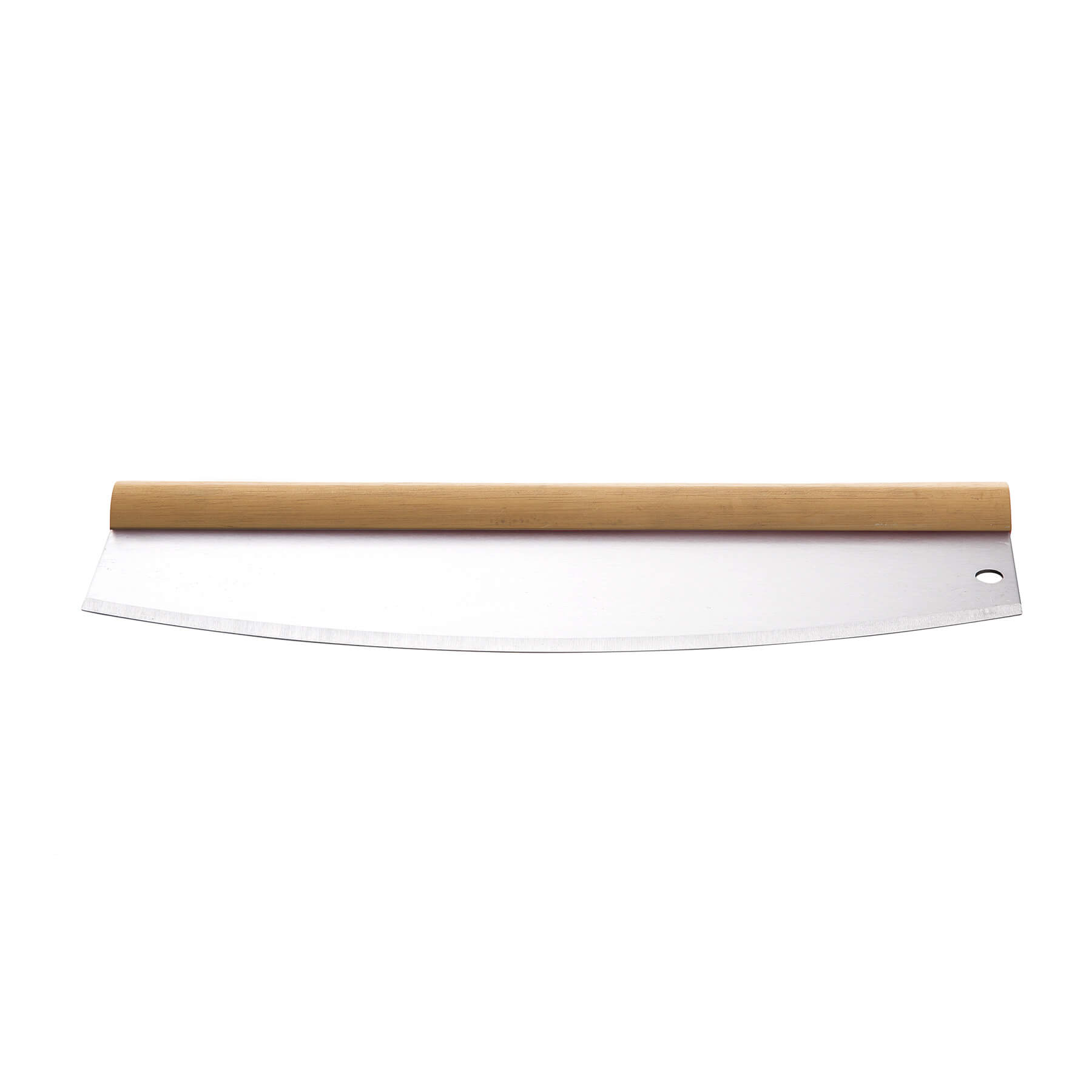 AllGrill Grillzubehör Pizzaschneider-Wiegemesser Edelstahl 35cm